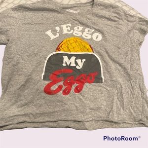 L’eggo Gray T-shirt Large